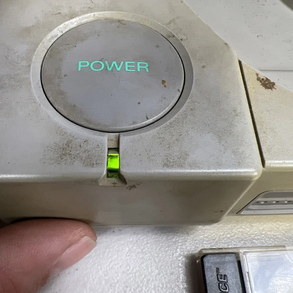 Sony PS 1 PS1 Console (SCPH-7501) Gray System With 3 Memory Cards Needs Work